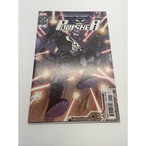 Punisher 2099 #1 Lonnie Nadler Zac Thompson 2019 Marvel - Picture 2 of 10